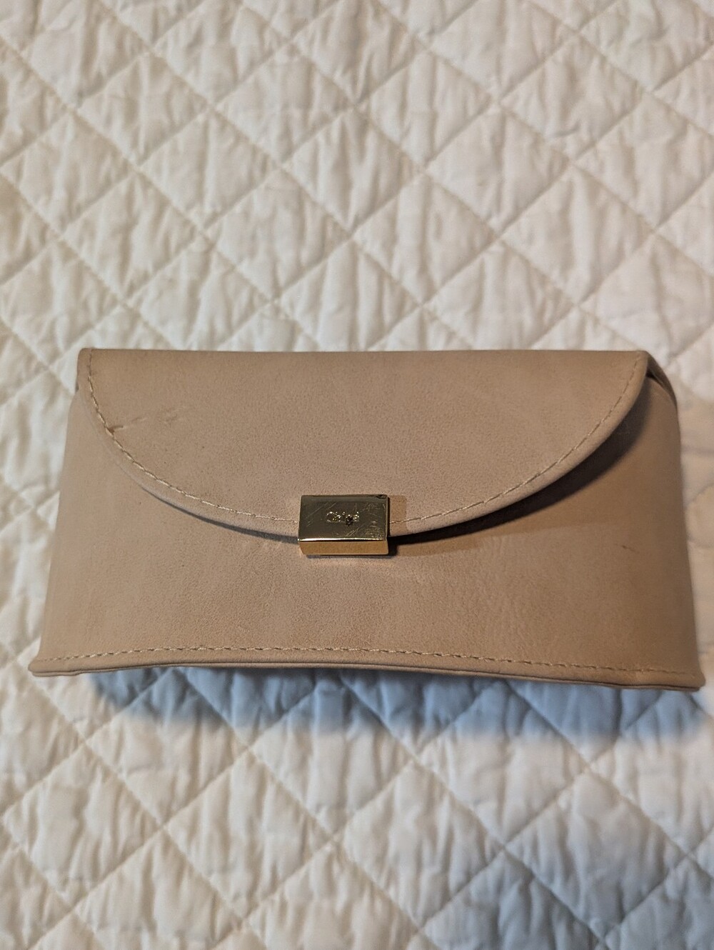Chloé Light Tan Eyewear Case